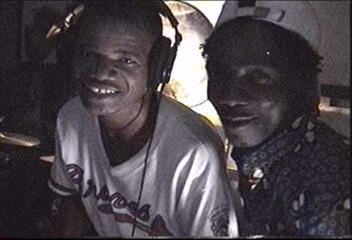 Narcisse and Laurent at Pan Goat Studio