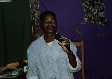 Narcisse at Pan Goat Studio